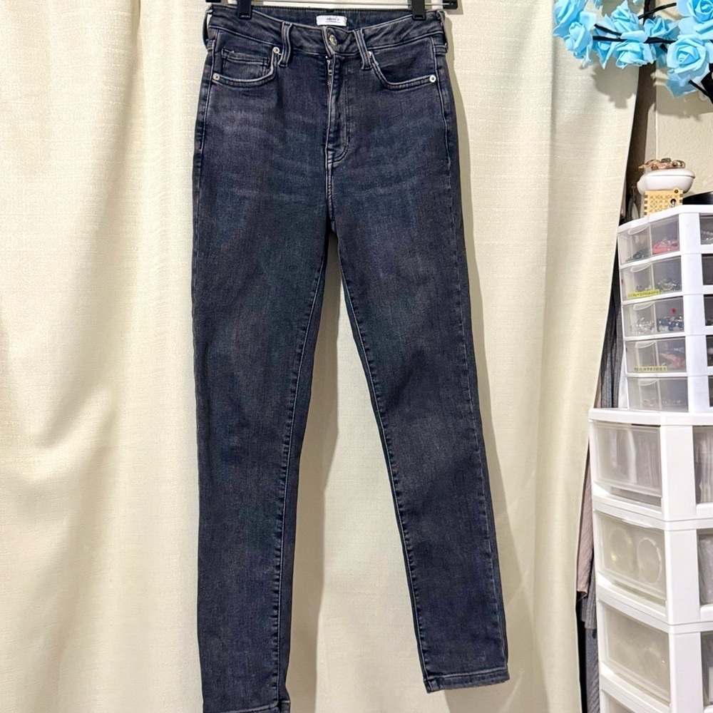 Forever21 Black Wash High-waist Skinny Jeans Size small in Juniors - Picture 2 of 9